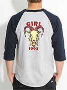 Girl Goat 3/4 Sleeve T-Shirt