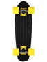 Globe Bantam Cruiser Complete  Black/Raw/Yellow