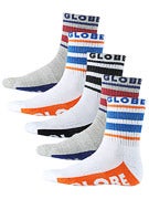 Globe Bueller Crew Socks 5 Pk.