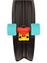 Globe Bantam ST Cruiser Complete  Black/Red/Turquoise
