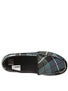 Globe Castro Slippers  Black/Blue/Green Plaid
