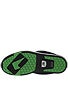 Globe Cleaver Shoes  Black/Green/White