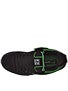 Globe Cleaver Shoes  Black/Green/White