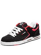 Globe Cleaver Shoes  Black/Red/White
