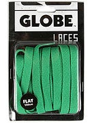 Globe Flat Shoe Laces  Kelly Green