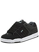 Globe Fusion Shoes  Black/Night/Acid Blue