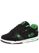 Globe Lock Shoes  Black/Moto Green/White