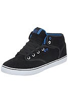 Globe Motley Mid Shoes  Black/Blue/White