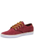 Globe Motley Shoes  Burgundy/Tan