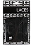 Globe Wide Shoe Laces  Black