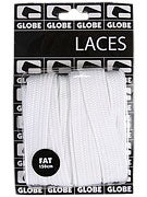 Globe Wide Shoe Laces  White