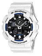 G-Shock GA-100 Watch  White