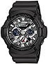 G-Shock GA-201-1A Watch  Black w/ Metallic
