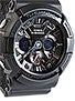 G-Shock GA-201-1A Watch  Black w/ Metallic