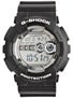 G-Shock GD-100BW-1 Watch  Black