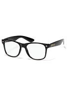 Glassy Leonard Sunglasses  Black/Clear