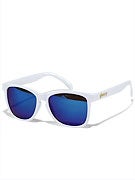 Glassy Deric Sunglasses  White/Blue