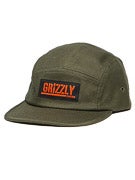 Grizzly Stamp Logo 5-Panel Camp Hat