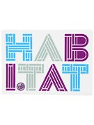 Habitat Linotype Sticker