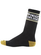 Heel Bruise Logo Crew Socks