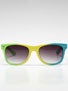 Happy Hour Tri Dye Shades Green/Yellow/Blue w/Grey Lens