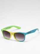 Happy Hour Tri Dye Shades Green/Yellow/Blue w/Grey Lens