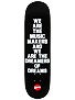 Hopps Music Maker Black Deck  8.125 x 31.6