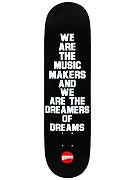 Hopps Music Maker Black Deck  8.125 x 31.6