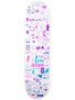 Heroin Everything White Deck 8.375 x 32.5