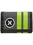 Hurley Block Party Tri-Fold Wallet Charcoal