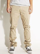 Hurley Corman Chino Pants  Sandstorm