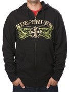 Independent Lizard King Fume Custom Hoodzip