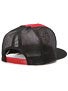 Independent Painted Cross Mesh Hat