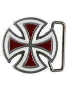 Independent Solo Belt Buckle Red