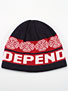 Independent Woven Crosses Beanie