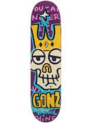 Krooked Gonz Skulliosis Deck 8.06 x 32