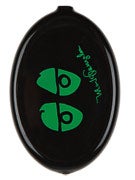 Krooked Eyes Coin Pouch Black
