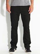 KR3W K Slim Twill Pants  Black