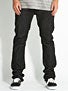 KR3W K Slim Jeans Dark Black