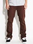 KR3W K Slim Bull Denim Jeans  Brown Soil
