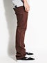 KR3W K Slim Bull Denim Jeans  Brown Soil