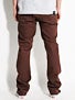 KR3W K Slim Bull Denim Jeans  Brown Soil