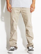 KR3W K Slim Chino Pants  Dark Khaki