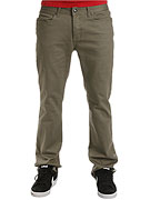 KR3W EE Slims Twill Pants Olive