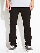 KR3W K Skinny Jeans  Jet Black