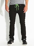 KR3W Lizard K Skinny Jeans  Black