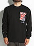 KR3W Letterman Crew Sweatshirt