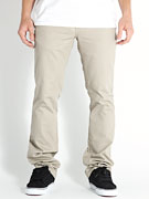 KR3W K Slim Twill Pants Dark Khaki