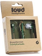 Loud Headphones Bryan Herman Earbuds  Green/Gold