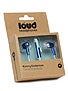 Loud Headphones Kenny Anderson Earbuds  Blue/Light Blue